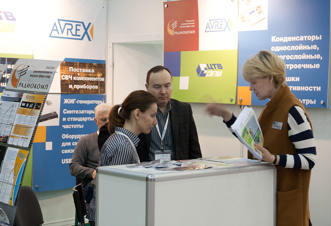 Участие ООО РАДИОКОМП в выставке Новая электроника 13-15 апреля 2016 г