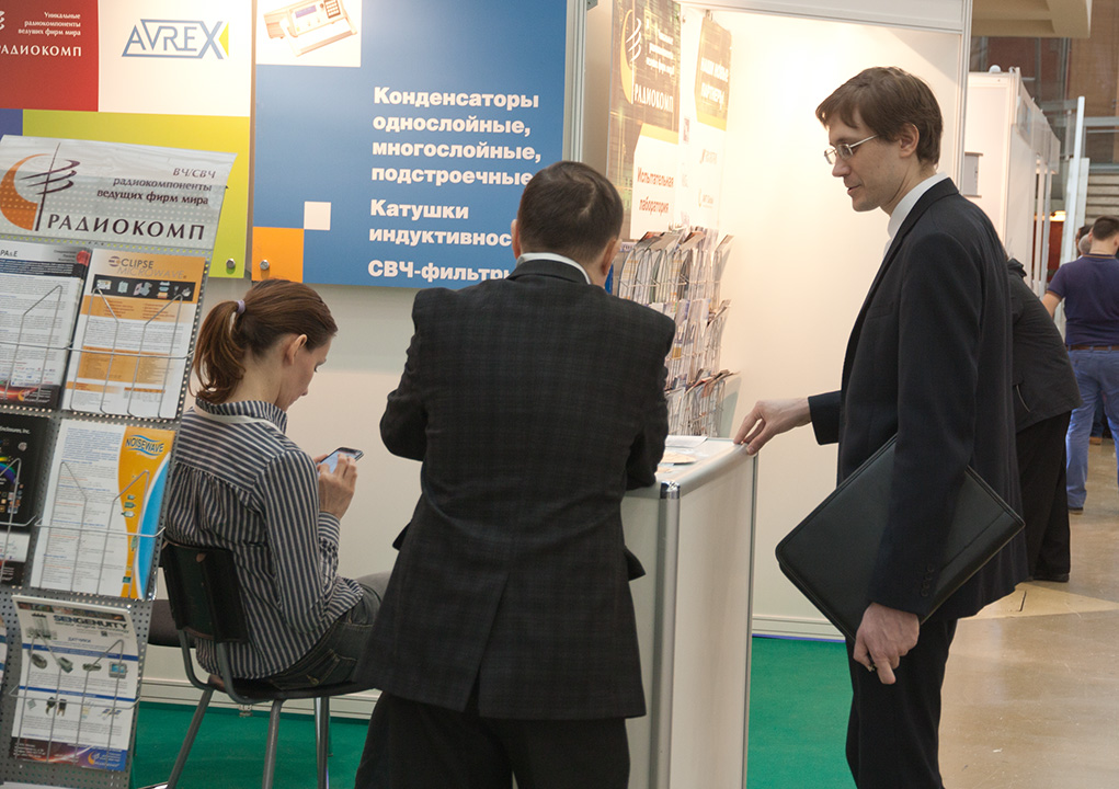 Участие ООО РАДИОКОМП в выставке Новая электроника 13-15 апреля 2016 г